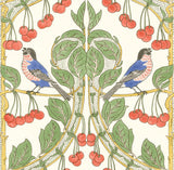 G P & J Baker BIRDS & CHERRIES MULTI Wallpaper