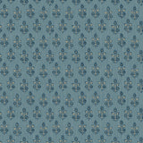 G P & J Baker POPPY SPRIG BLUE Wallpaper