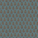 G P & J Baker POPPY SPRIG DENIM Wallpaper