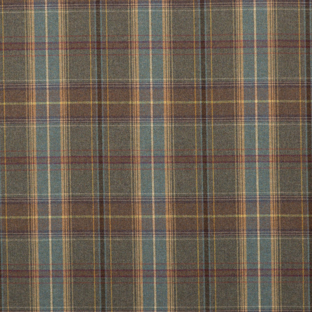 Mulberry SHETLAND PLAID HEATHER Fabric
