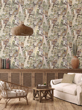 Mulberry GAME BIRDS ANTIQUE Wallpaper