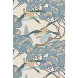 Mulberry GRAND FLYING DUCKS BLUE Wallpaper