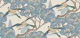 Mulberry GRAND FLYING DUCKS BLUE Wallpaper