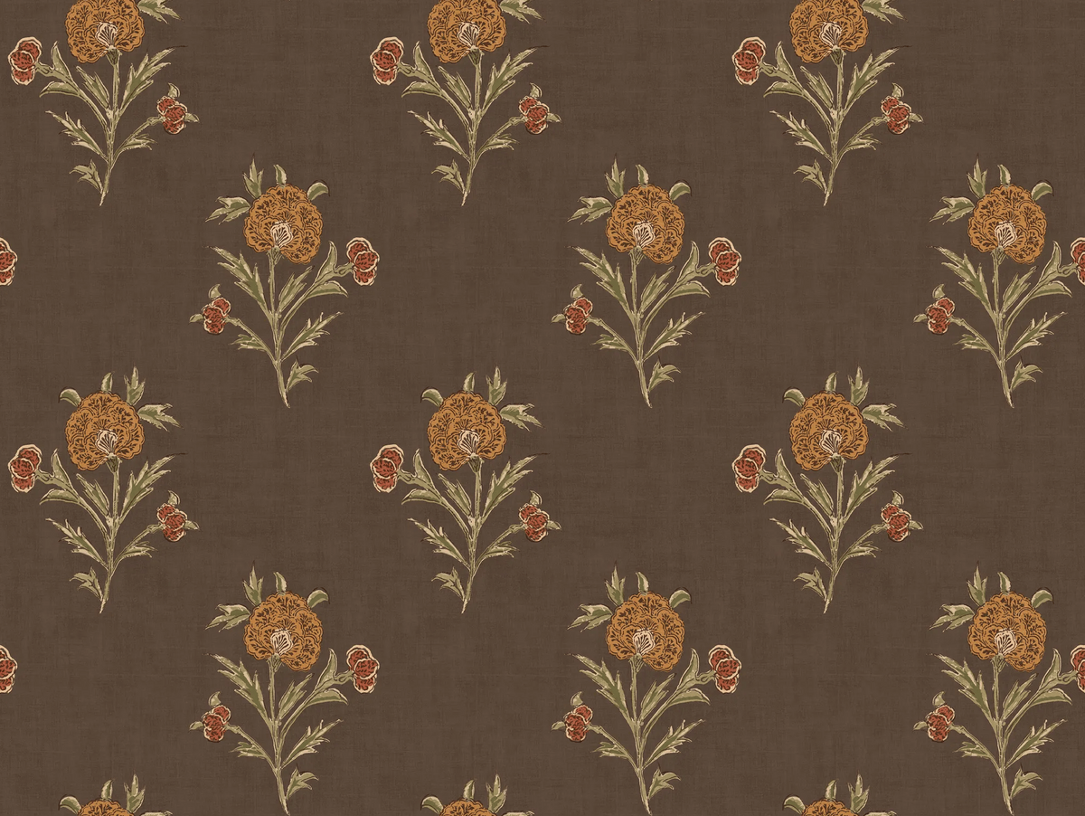 Mulberry SOMERTON ESPRESSO Wallpaper