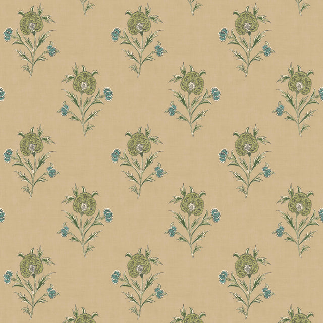 Mulberry SOMERTON EMERALD Wallpaper