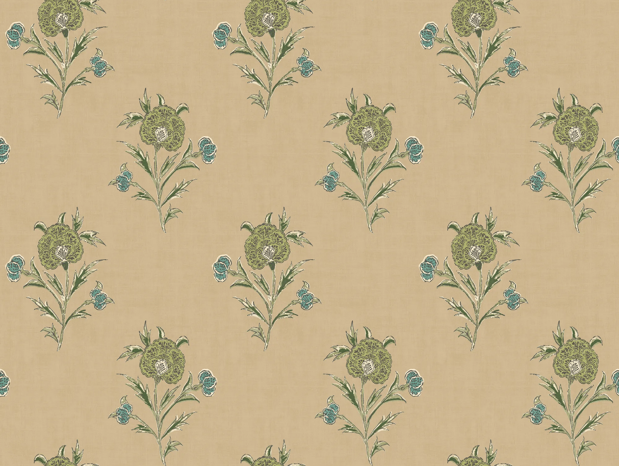 Mulberry SOMERTON EMERALD Wallpaper