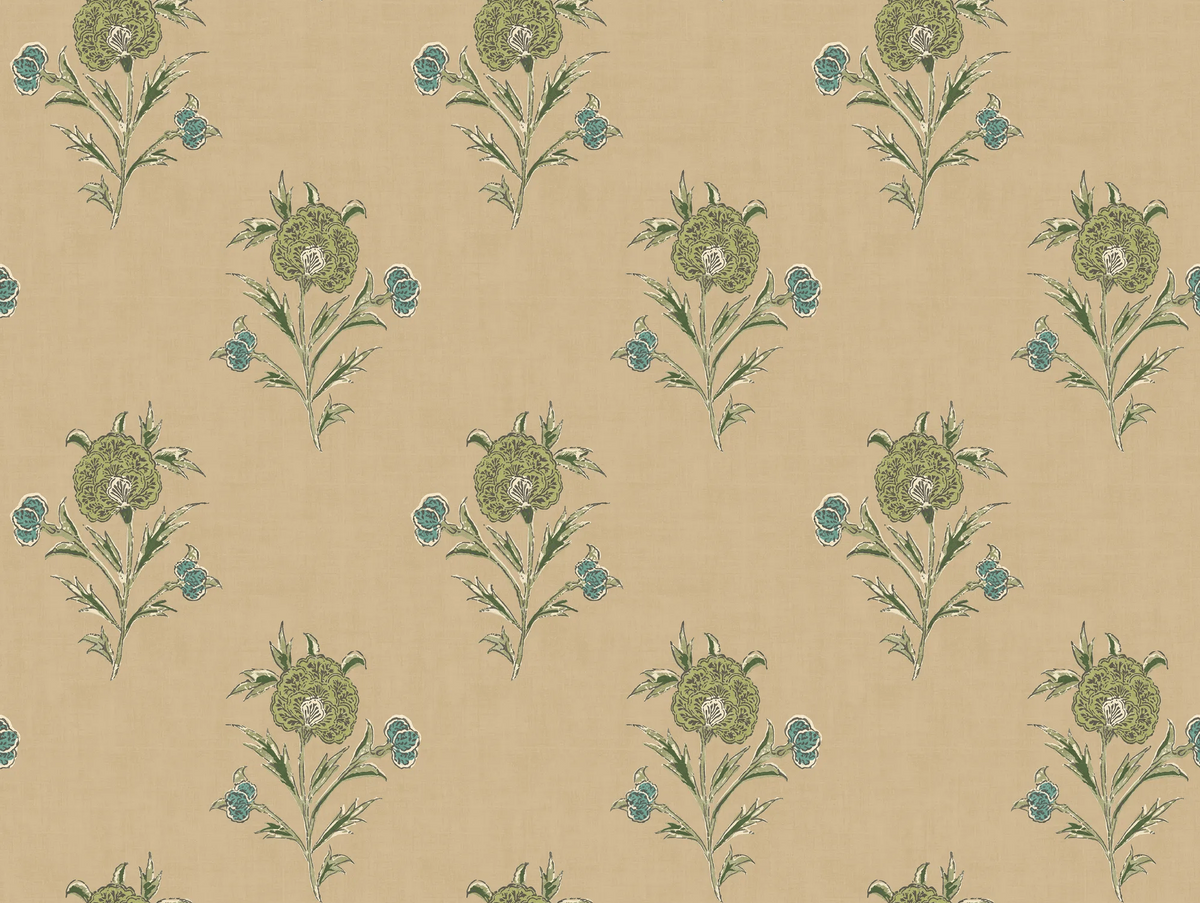 Mulberry SOMERTON EMERALD Wallpaper