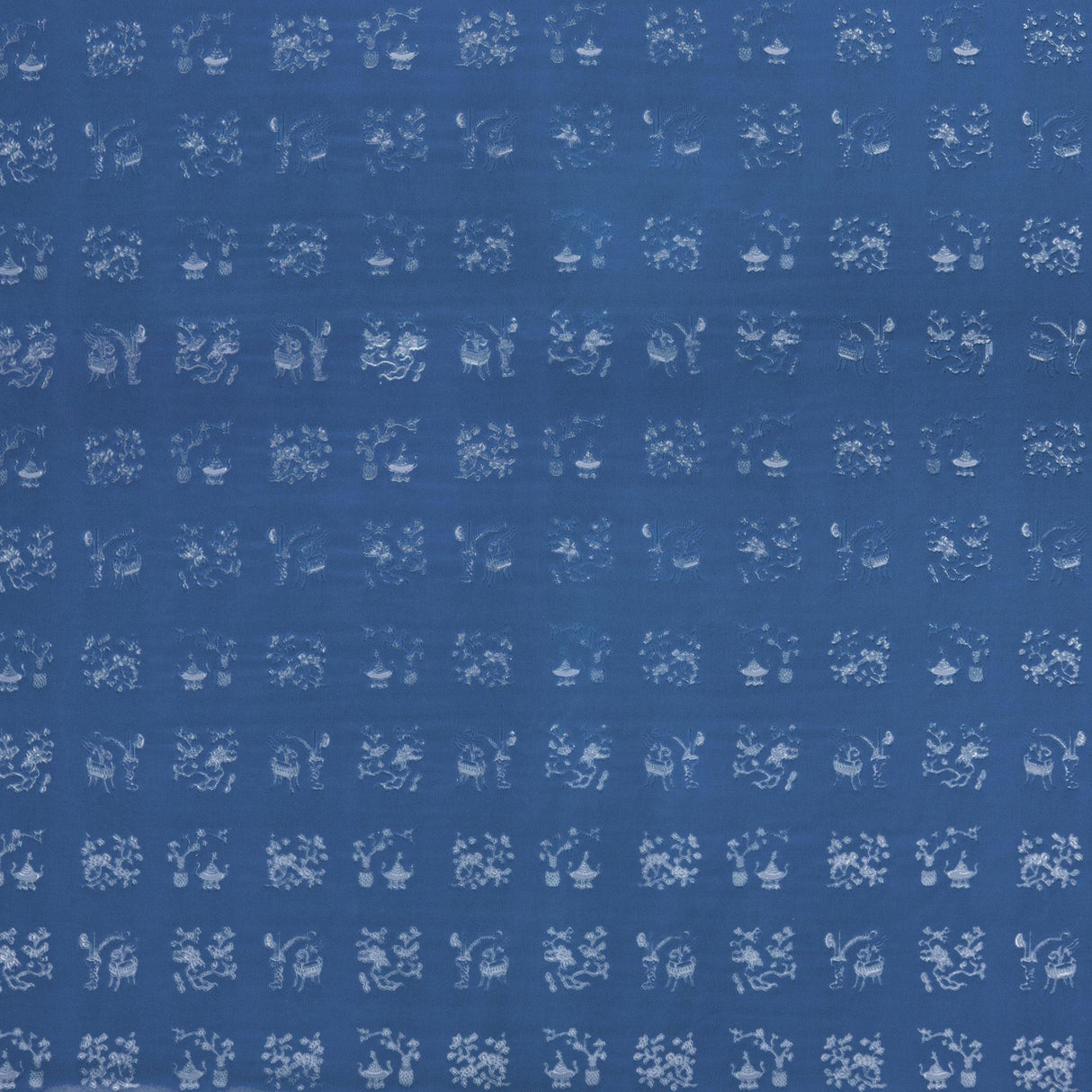 Gaston Y Daniela NEON AZUL Upholstery Fabric
