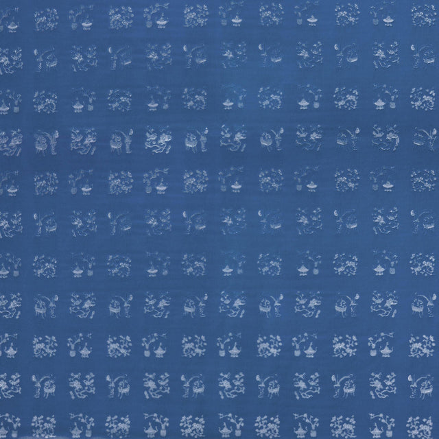 Gaston Y Daniela NEON AZUL Upholstery Fabric