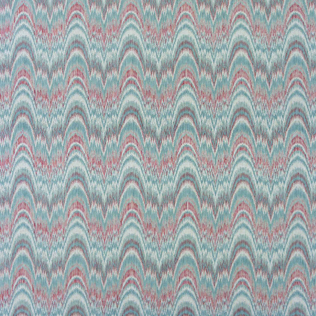 Gaston Y Daniela SPENCER TRACY AGUA/ROJO Upholstery Fabric
