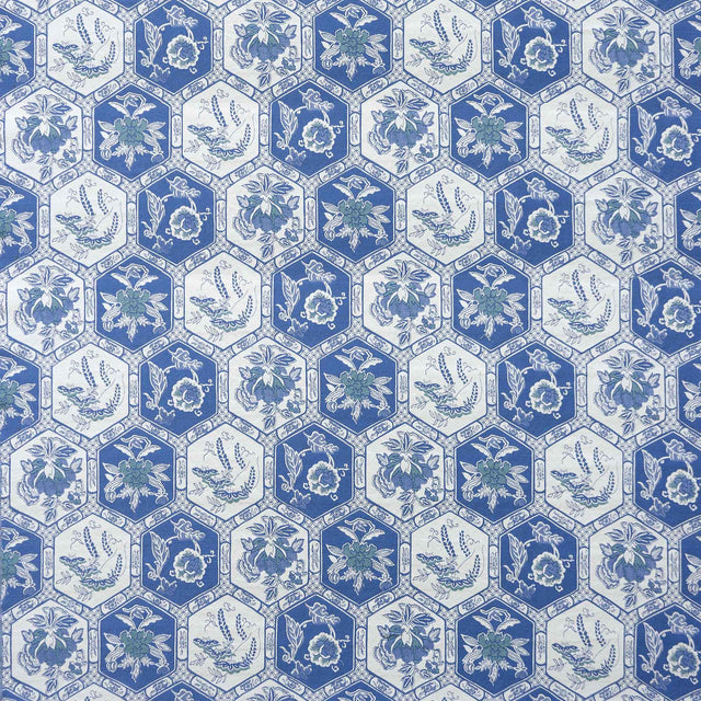 Gaston Y Daniela DECAMERON AZUL Upholstery Fabric
