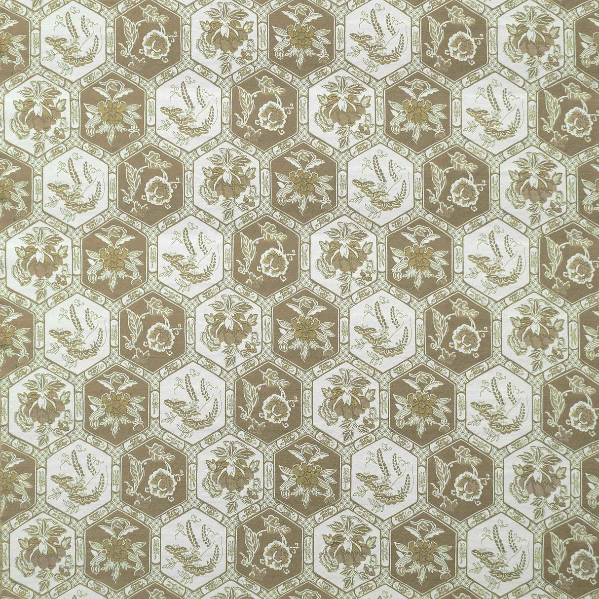 Gaston Y Daniela DECAMERON MARRON Upholstery Fabric