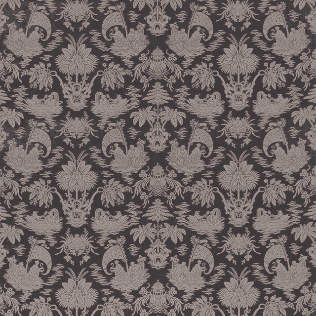 Gaston Y Daniela GUANGXU MARRON Upholstery Fabric