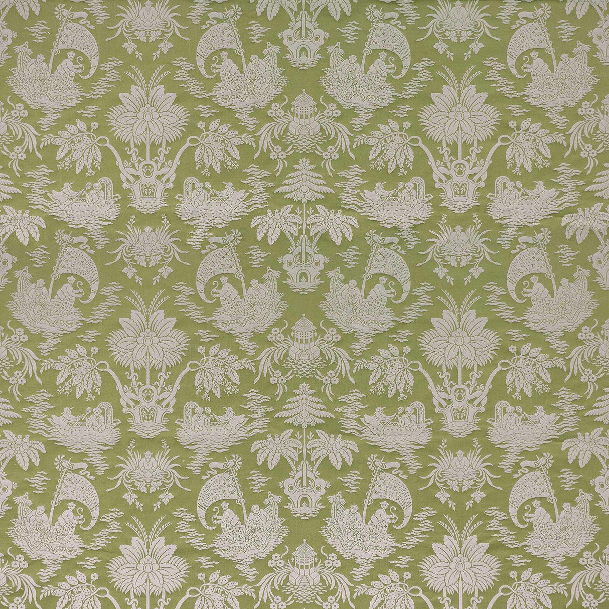 Gaston Y Daniela GUANGXU VERDE Upholstery Fabric