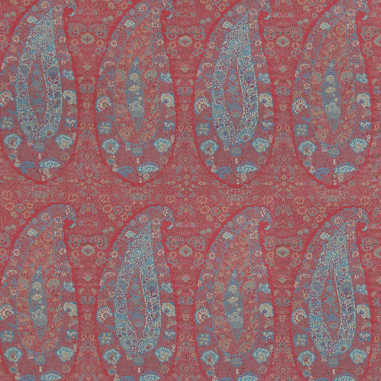 Gaston Y Daniela TESORERO ROJO/AZUL Upholstery Fabric