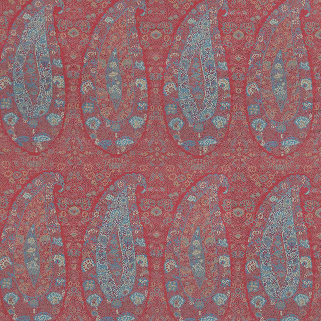 Gaston Y Daniela TESORERO ROJO/AZUL Upholstery Fabric