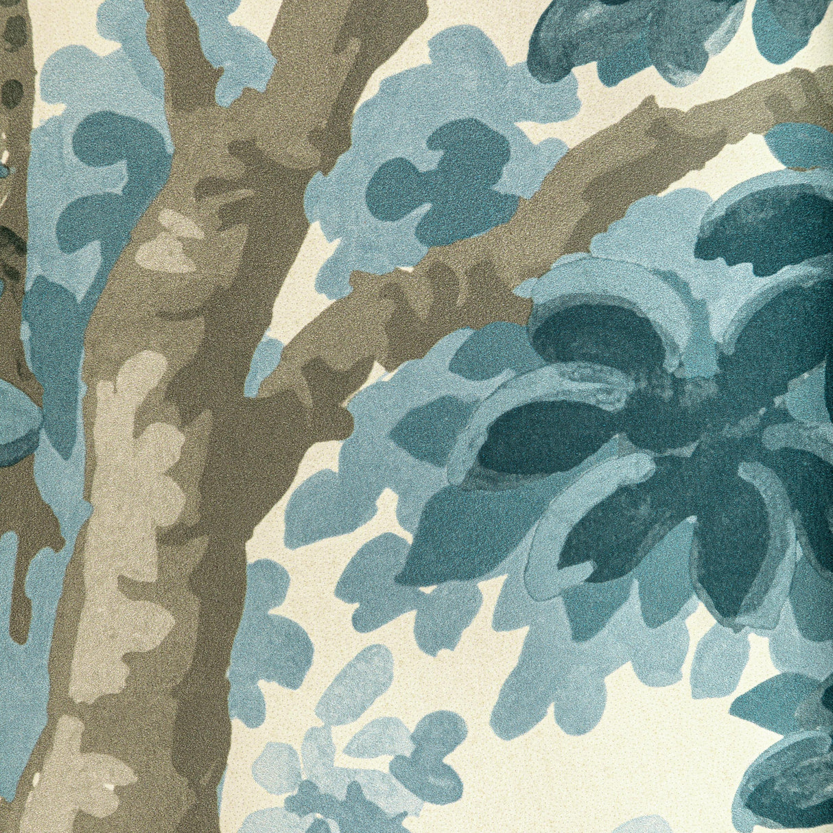 Lee Jofa WOODLAND PAPER AQUA Wallpaper