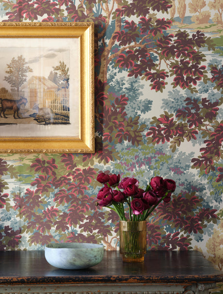 Lee Jofa WOODLAND PAPER MULTI Wallpaper