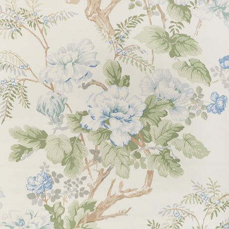 Lee Jofa CHINESE PEONY WP BLUE Wallpaper