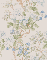 Lee Jofa CHINESE PEONY WP BLUE Wallpaper