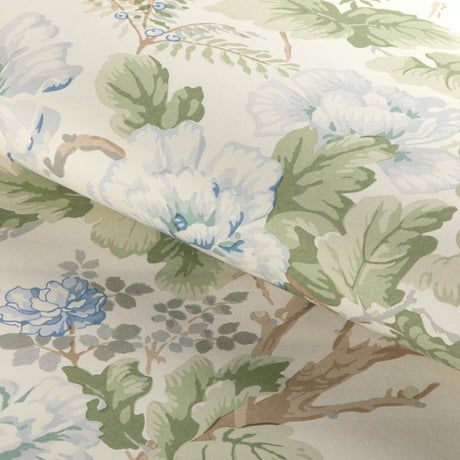 Lee Jofa CHINESE PEONY WP BLUE Wallpaper