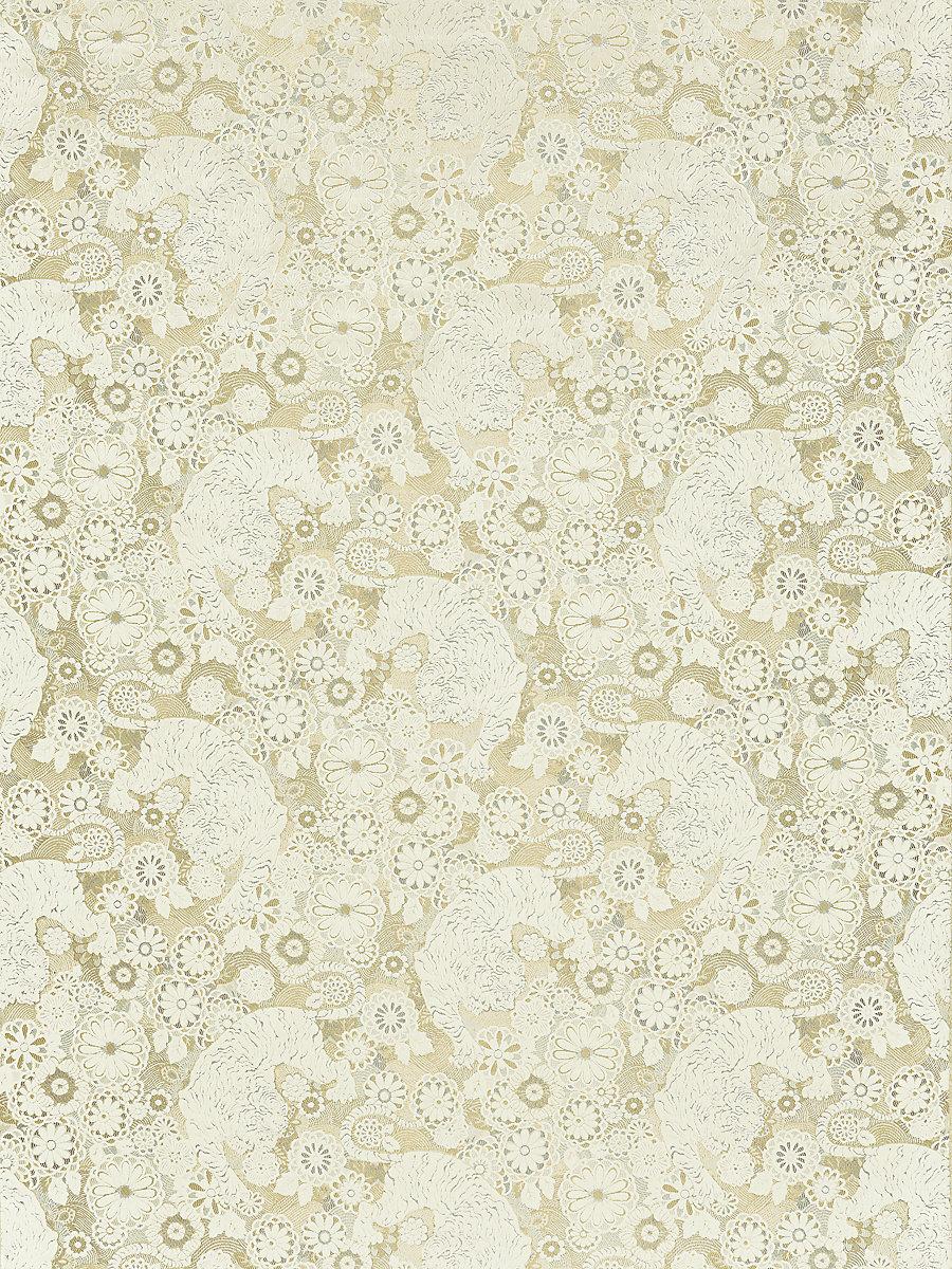Scalamandre Siberian Tiger White Tawny Fabric