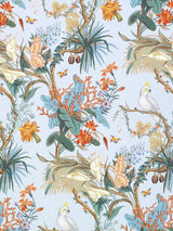 Scalamandre Cinque Terra Coral Sky Fabric