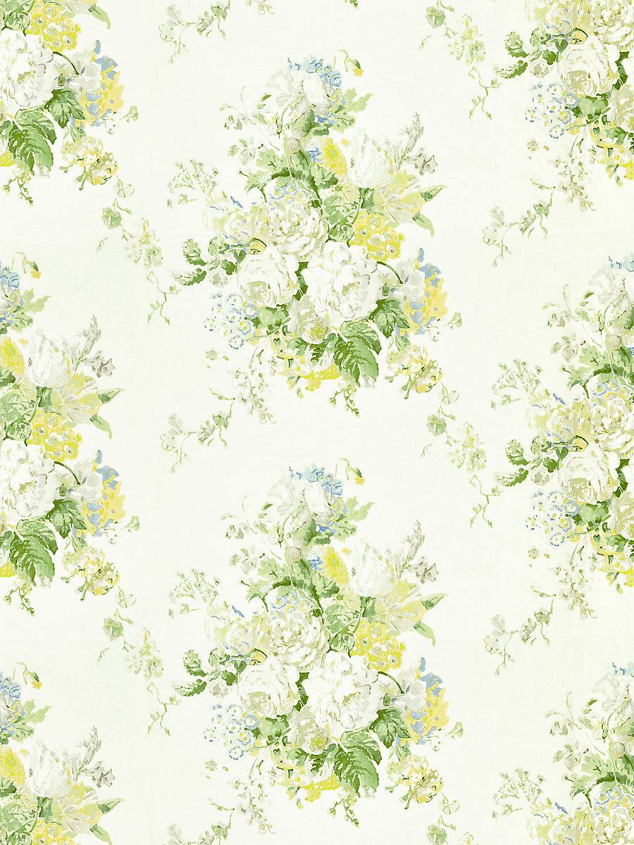 Scalamandre Sybilla Bouquet Hillside Fabric