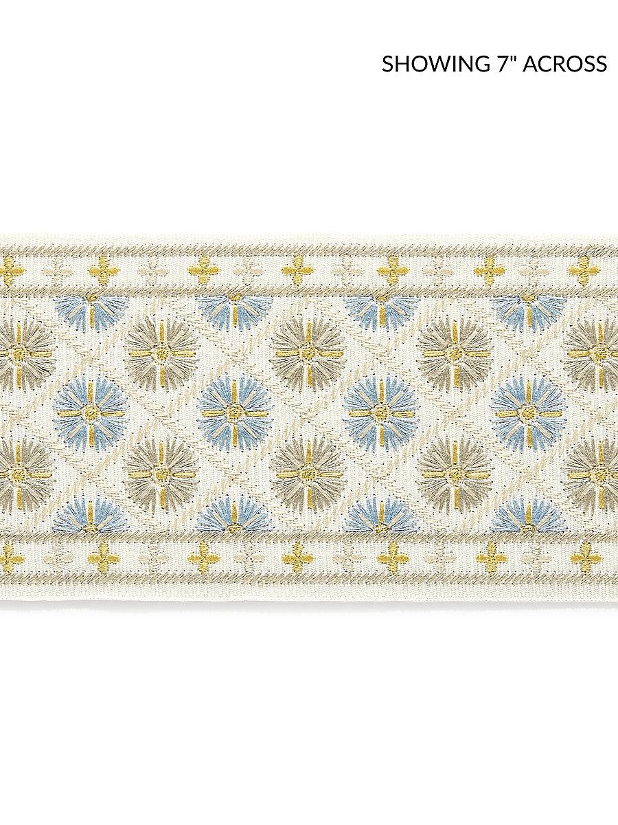 Scalamandre Hansel Embroidered Tape Seaside Trim