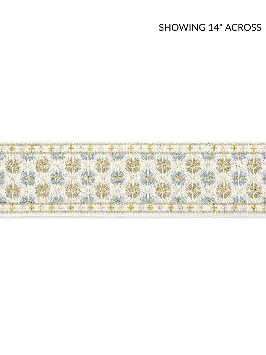 Scalamandre Hansel Embroidered Tape Seaside Trim