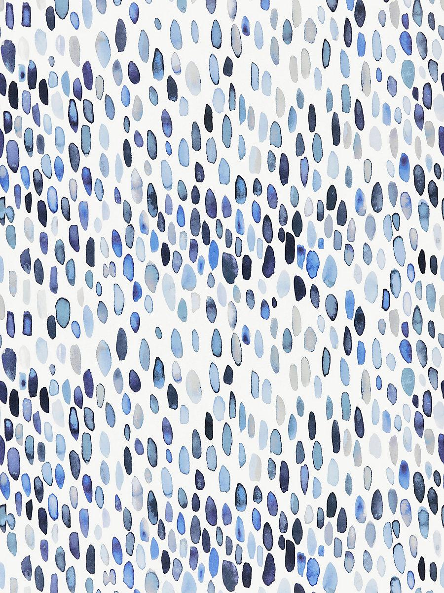 Scalamandre Jamboree Blues Wallpaper