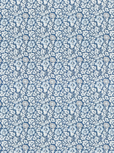 Scalamandre Maiden Floral Denim Fabric