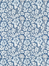 Scalamandre Maiden Floral Denim Fabric