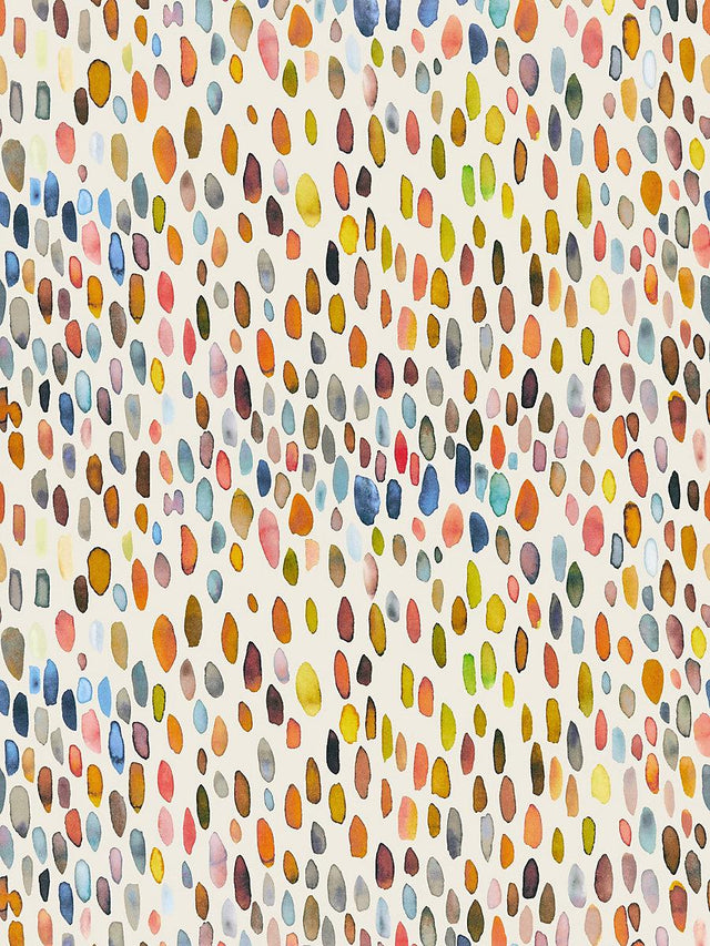 Scalamandre Jamboree Blue / Multi Wallpaper