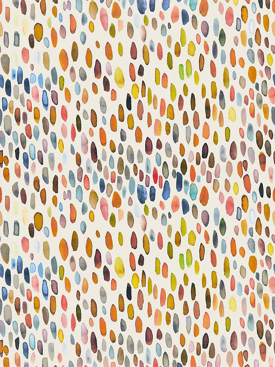 Scalamandre Jamboree Blue / Multi Wallpaper