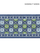 Scalamandre Hansel Embroidered Tape Blackberry Fields Trim