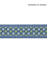 Scalamandre Hansel Embroidered Tape Blackberry Fields Trim