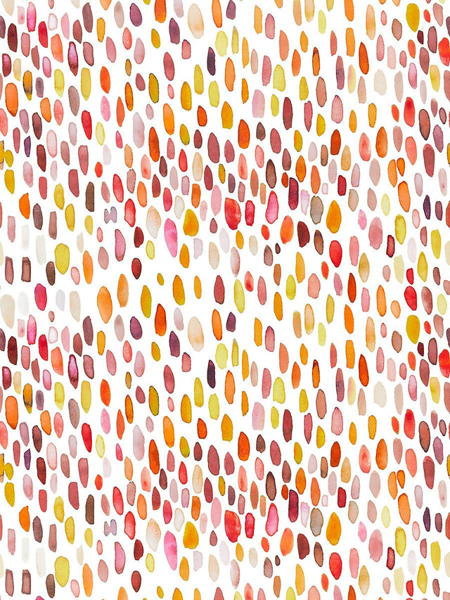 Scalamandre Jamboree Berry Lemonade Wallpaper