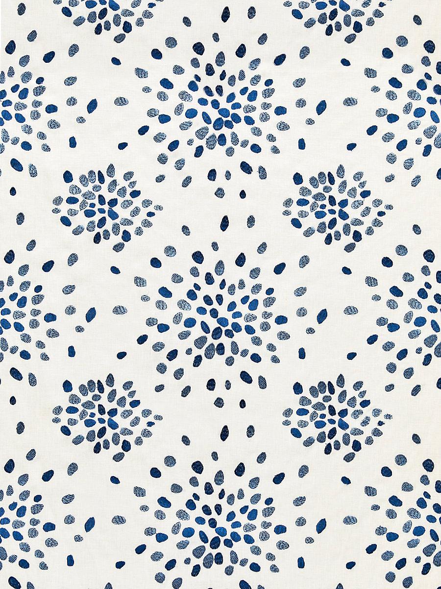 Hinson Firefly Blue Fabric