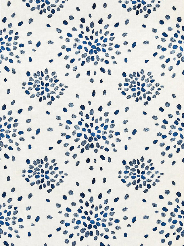 Hinson Firefly Blue Fabric