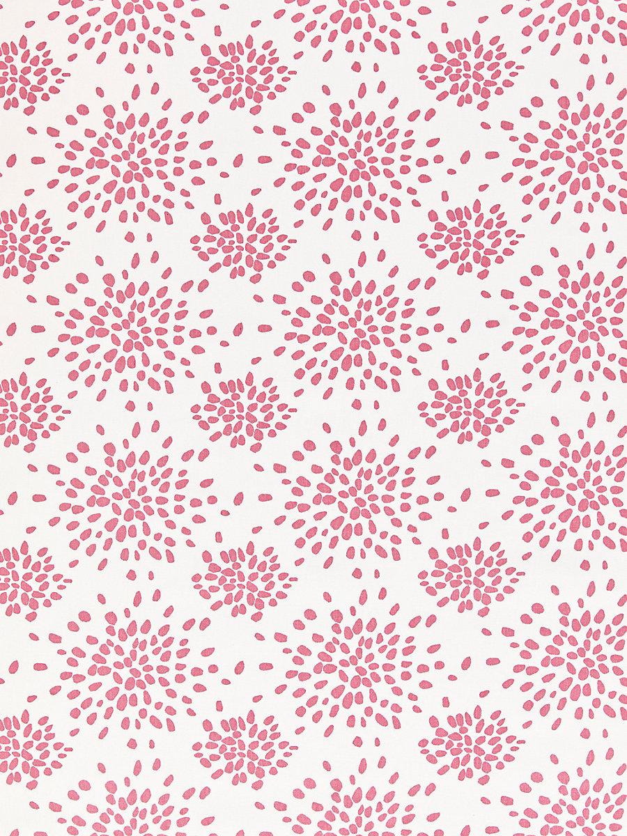 Hinson Fireworks Cotton Print Cupcake Pink Fabric