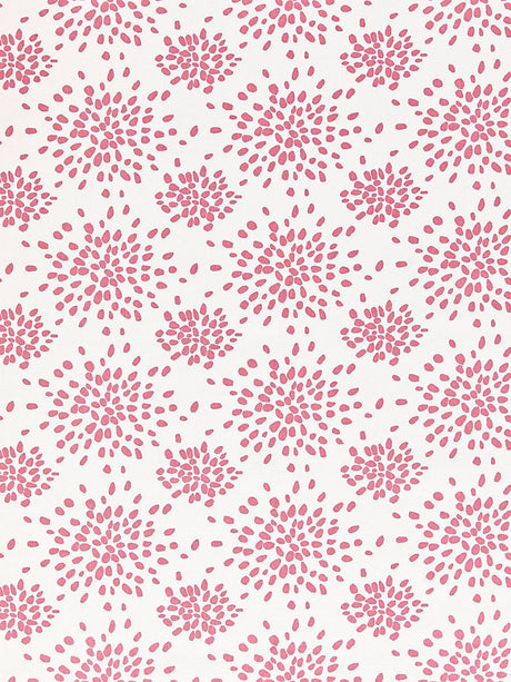 Hinson Fireworks Cotton Print Cupcake Pink Fabric