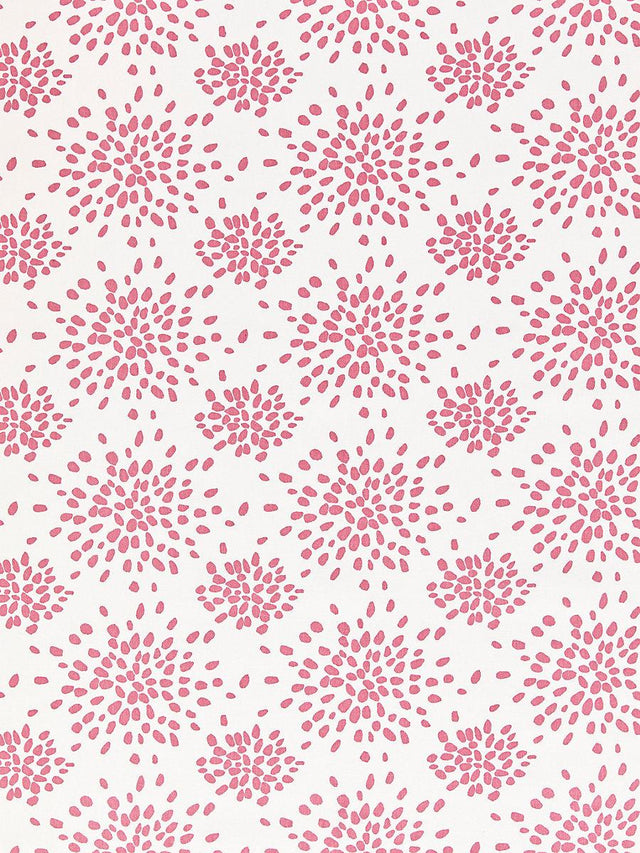 Hinson Fireworks Cotton Print Cupcake Pink Fabric