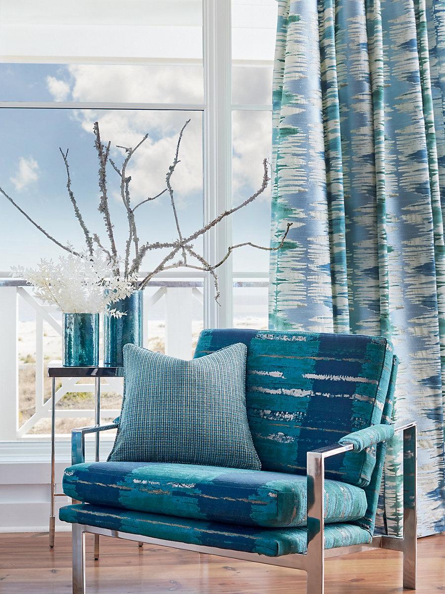 Scalamandre River Delta Ocean Fabric