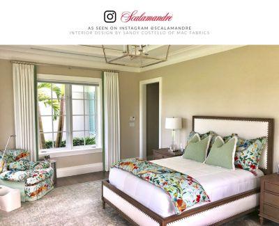 Old World Weavers Botany Bay Sky Multi Fabric