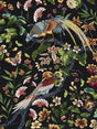 Scalamandre Botany Bay Black Ruby Fabric