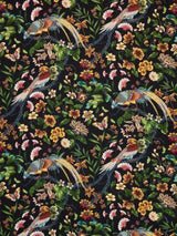 Old World Weavers Botany Bay Black Ruby Fabric