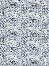 Scalamandre Jamboree Linen Print Blues Fabric