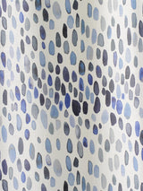 Scalamandre Jamboree Linen Print Blues Fabric