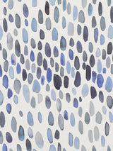 Scalamandre Jamboree Linen Print Blues Fabric